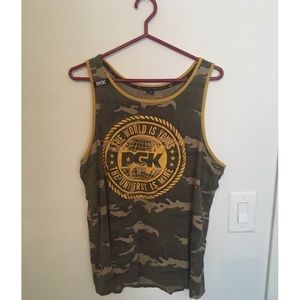 DGK - (XL) Camo Tank